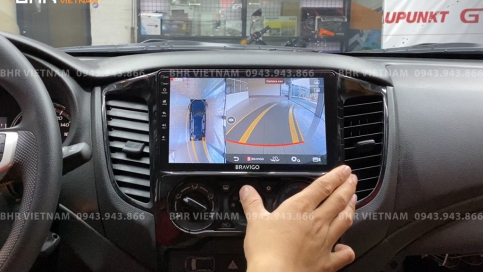 Màn hình DVD Android liền camera 360 xe Mitsubishi Triton 2020 - nay | Bravigo Ultimate (4G+64G)  